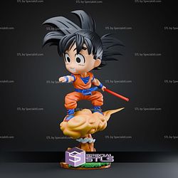 Goku Dragonball Z Chibi 230mm STL Files
