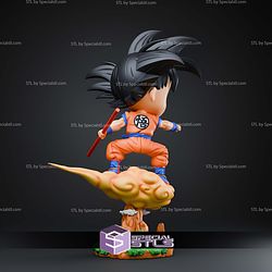 Goku Dragonball Z Chibi 230mm STL Files