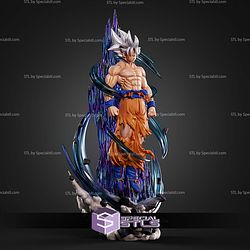 Goku UI Dragon Ball Super 360mm STL Files