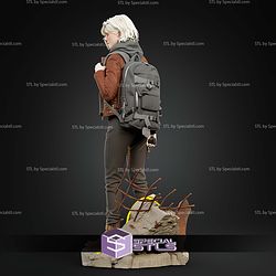 Grace Ashcroft with Backpack STL Files