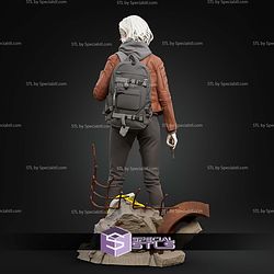 Grace Ashcroft with Backpack STL Files