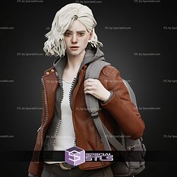 Grace Ashcroft with Backpack STL Files