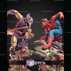 Green Goblin Glider 1-6 STL Files