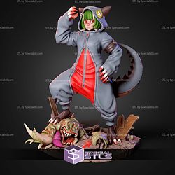 Guita from Gachiakuta 250mm STL Files