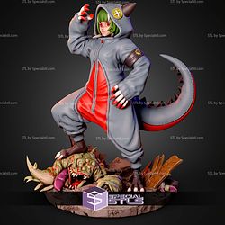 Guita from Gachiakuta 250mm STL Files