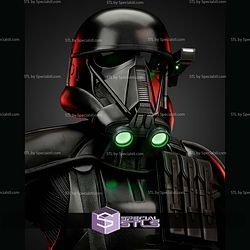 Imperial Death Trooper Portrait Bust H320mm STL Files