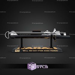Kanan Jarrus Lightsaber W340mm STL Files
