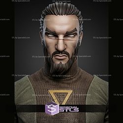 Kanan Jarrus Portrait Bust 320mm STL Files