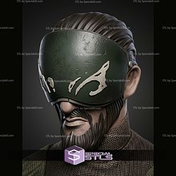 Kanan Jarrus Portrait Bust 320mm STL Files