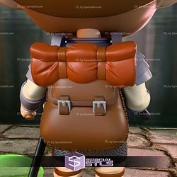 Laios Dungeon Meshi Chibi 143mm STL Files