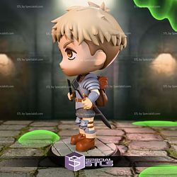 Laios Dungeon Meshi Chibi 143mm STL Files