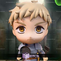 Laios Dungeon Meshi Chibi 143mm STL Files