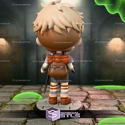 Laios Dungeon Meshi Chibi 143mm STL Files