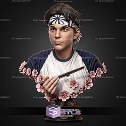 Larusso The Karate Kid Portrait Bust H281mm STL Files