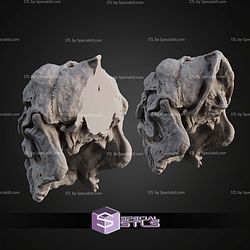Life Size Rancor Skull STL Files