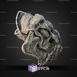 Life Size Rancor Skull STL Files