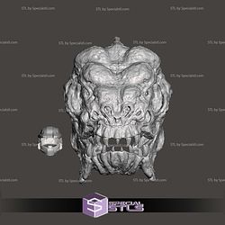 Life Size Rancor Skull STL Files