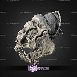 Life Size Rancor Skull STL Files