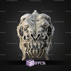 Life Size Rancor Skull STL Files