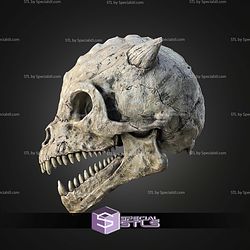 Life Size Trandoshans Skull STL Files