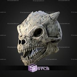 Life Size Trandoshans Skull STL Files