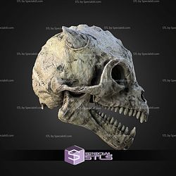 Life Size Trandoshans Skull STL Files