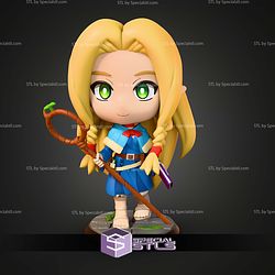 Marcille Dungeon Meshi Chibi 160mm STL Files