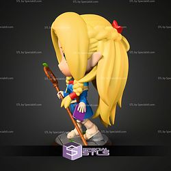 Marcille Dungeon Meshi Chibi 160mm STL Files