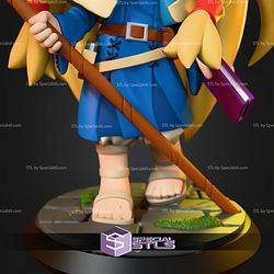 Marcille Dungeon Meshi Chibi 160mm STL Files