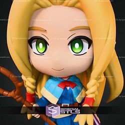 Marcille Dungeon Meshi Chibi 160mm STL Files