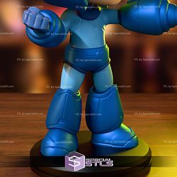 Megaman Chibi 160mm STL Files