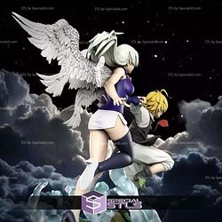 Meliodas and Elizabeth 200mm STL Files