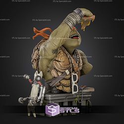Michelangelo Bust TMNT Pizza 202mmm STL Files