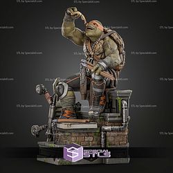 Michelangelo TMNT Pizza 359mmm STL Files