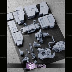 Michelangelo TMNT Pizza 359mmm STL Files