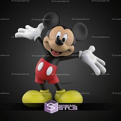 Mickey Mouse Welcome STL Files