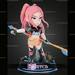 Mira Kpop Demon Hunters Chibi 135mm STL Files
