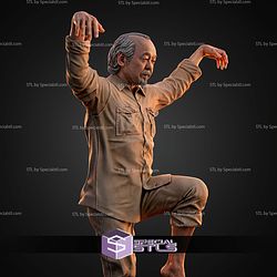 Miyagi The Karate Kid H490mm STL Files