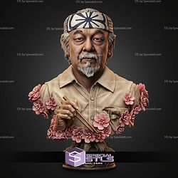 Miyagi The Karate Kid Portrait Bust H276mm STL Files