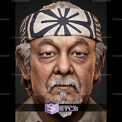 Miyagi The Karate Kid Portrait Bust H276mm STL Files