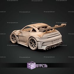 Model Kit Car STL Files Porsche 911 GT3 RS