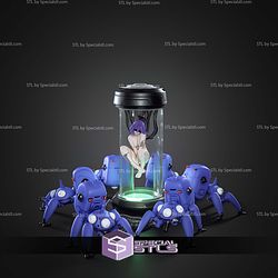 Motoko Kusanagi the Lab 370mm STL Files