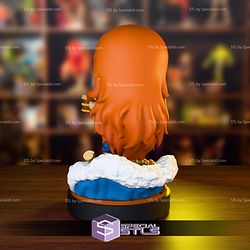 Nami One Piece Chibi 150mm STL Files