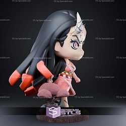 Nezuko Demon Slayer Oni Chibi STL Files