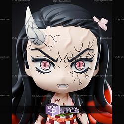 Nezuko Demon Slayer Oni Chibi STL Files