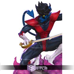Nightcrawler X-men 147mm STL Files