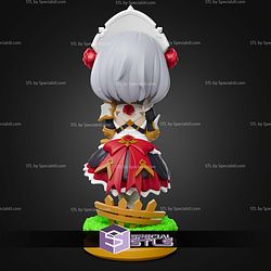 Noelle Genshin Impact Chibi STL Files