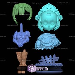 Noelle Genshin Impact Chibi STL Files