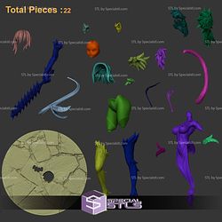 Ocelomeh Omniversal Battlefield 203mm STL Files