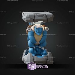 Pokemon Clone Lab Colletion Blastoise STL Files